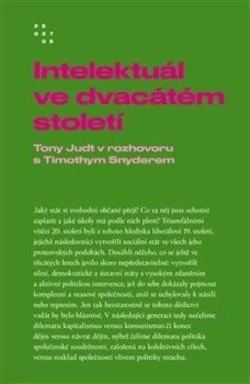 Levně Intelektuál ve dvacátém století (Timothy Snyder, 2021)
