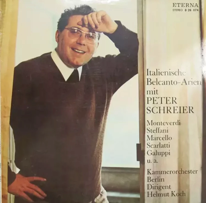 Levně Italienische Belcanto-Arien Mit Peter Schreier (Peter Schreier, 1974)