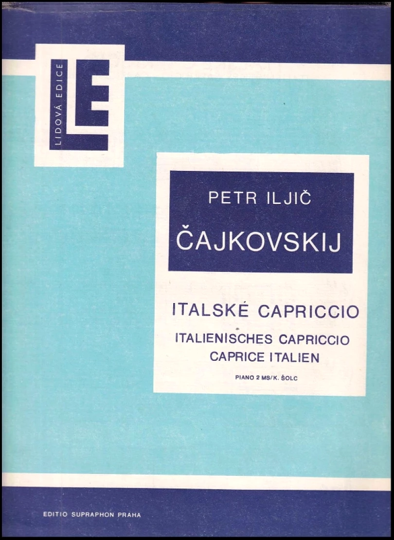 Levně Italské capriccio (Petr Il'jič Čajkovskij, 1987)