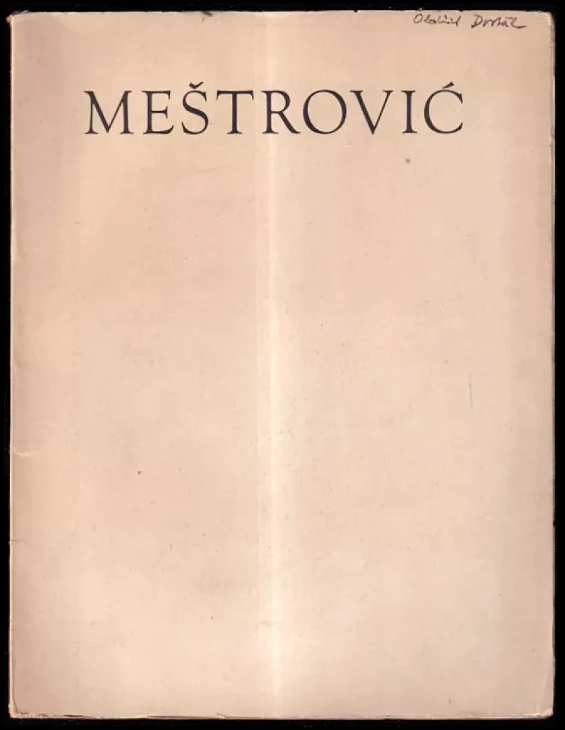 Ivan Meštrovič (František Táborský, 1933)