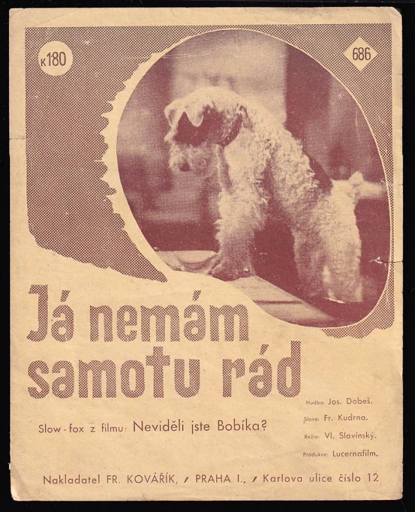 Levně Já nemám samotu rád (Josef Dobeš, 1944)