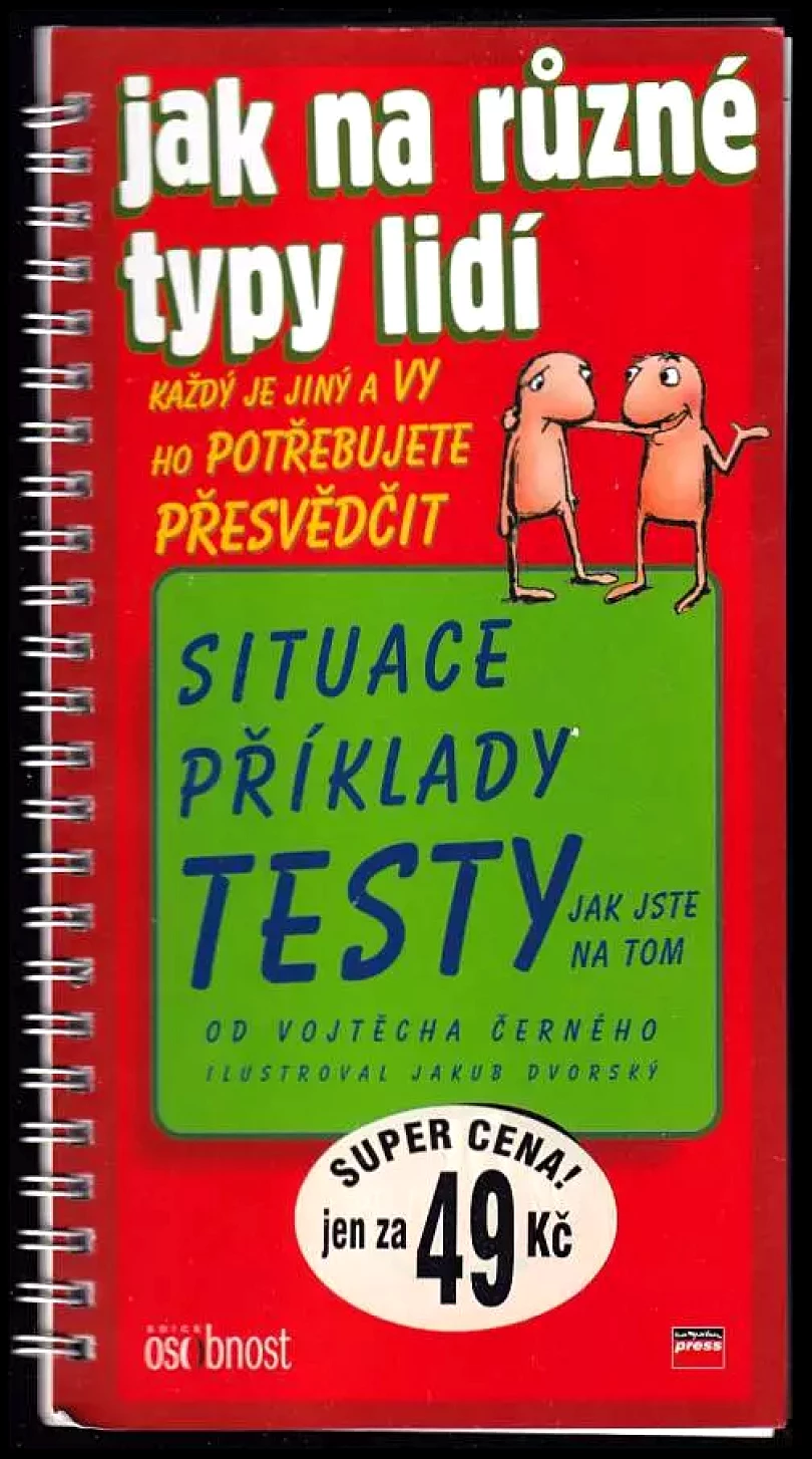 Levně Jak na jednotlivé typy lidí (Vojtěch Černý, 2000)