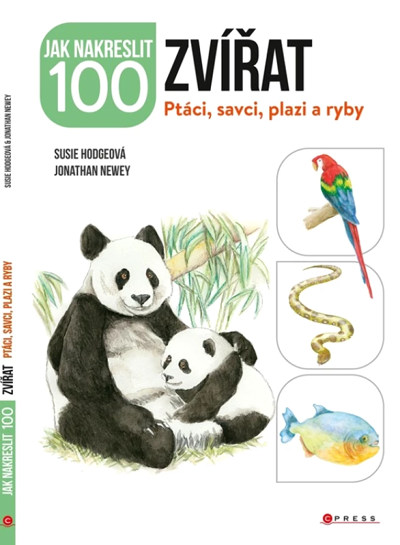 Levně Jak nakreslit 100 zvířat (kolektiv, 2022)