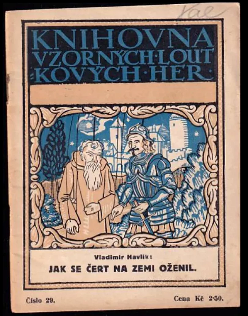 Jak se čert na zemi oženil (Vladimír Havlík, 1926)