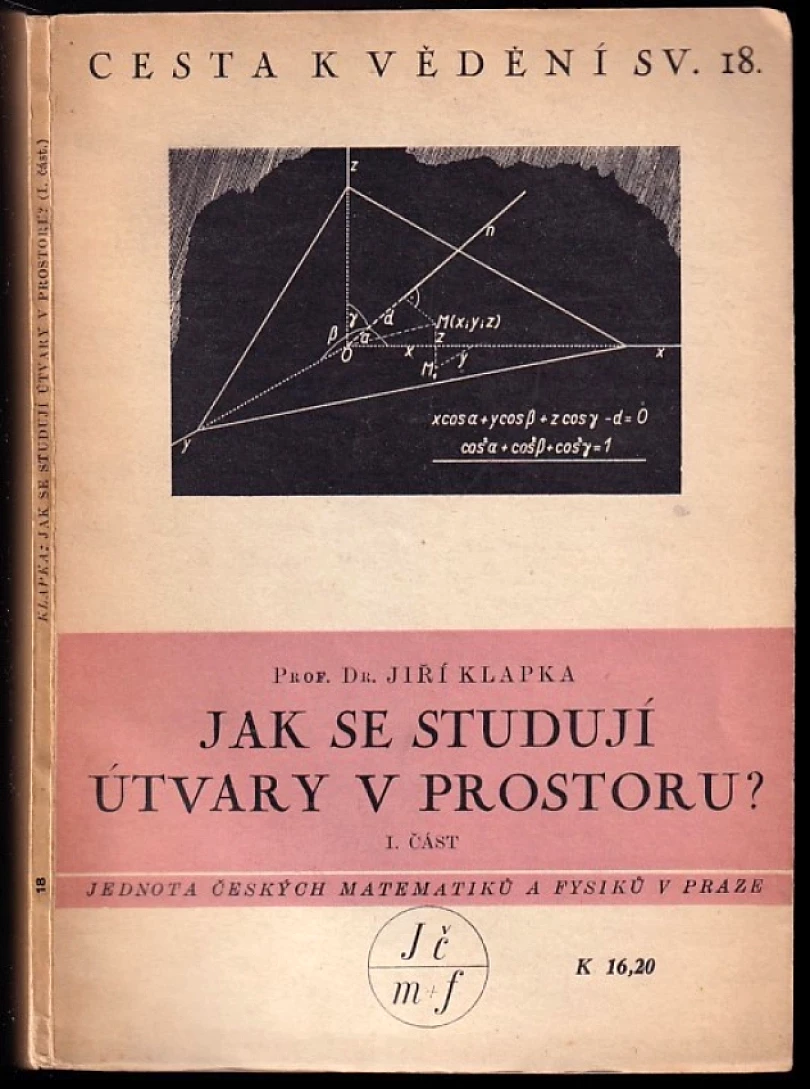 Levně Jak se studují útvary v prostoru? (Jiří Klapka, 1941)