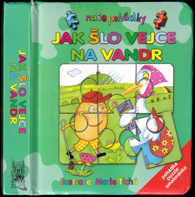 Levně Jak šlo vejce na vandr (Marie Tichá, 2014)