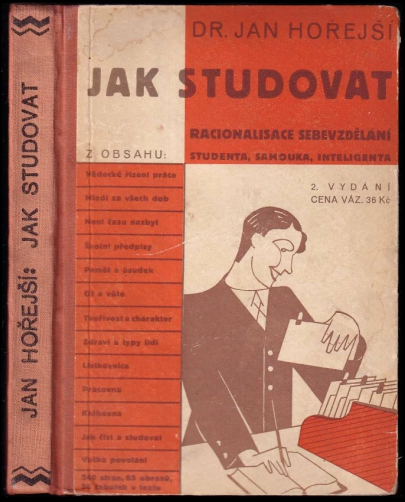 Levně Jak studovat (Jan Hořejší, 1935)
