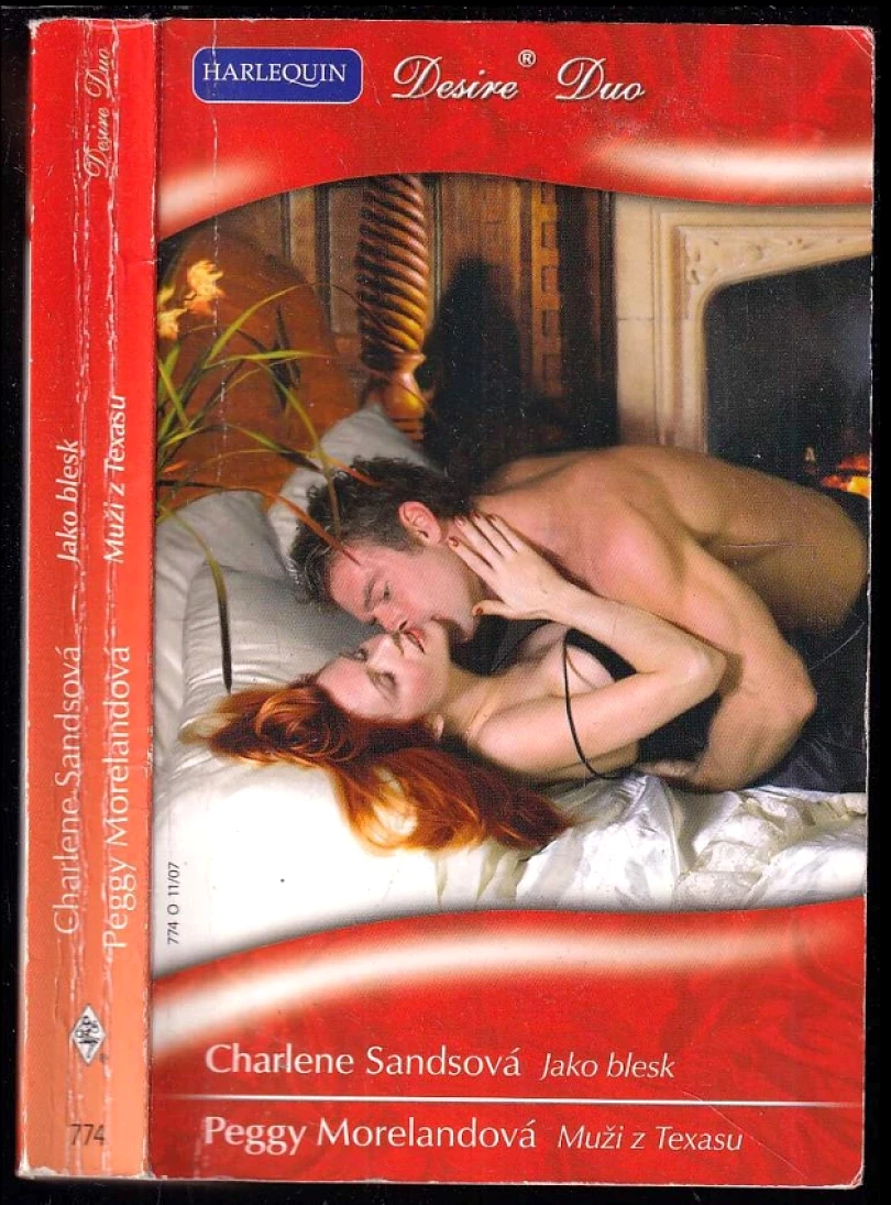 Levně Jako blesk, Muži z Texasu (Peggy Moreland, 2007)