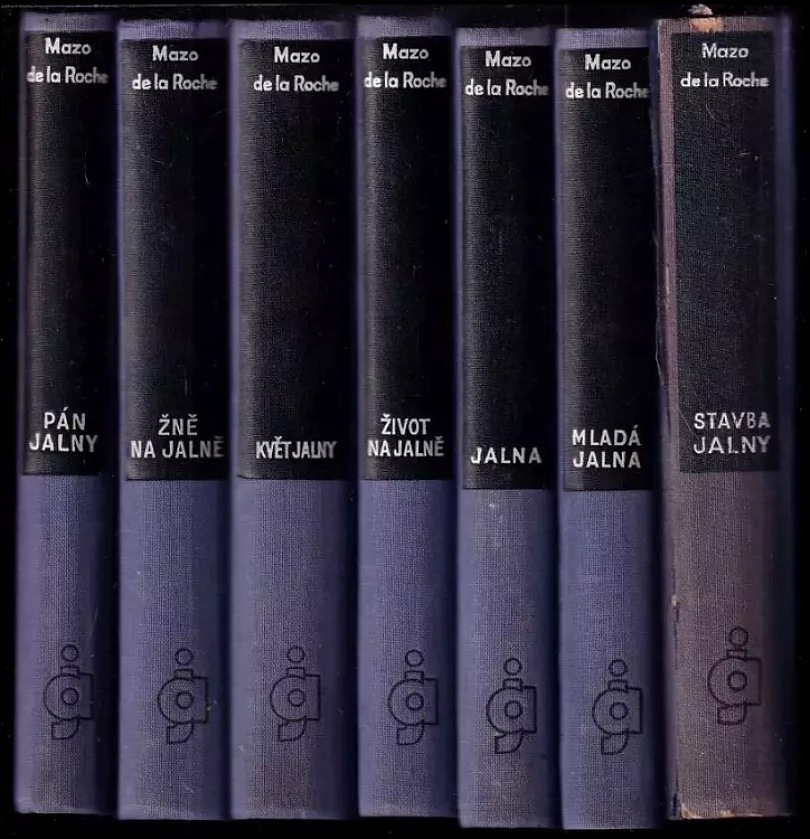 Levně Jalna: 1. Stavba Jalny + 4. Mladá Jalna + 7. Jalna + 8. Život na Jalně + 9. Květ Jalny + 10. Žně ja Jalně + 11. Pán Jalny (Mazo de La Roche, 1937)...