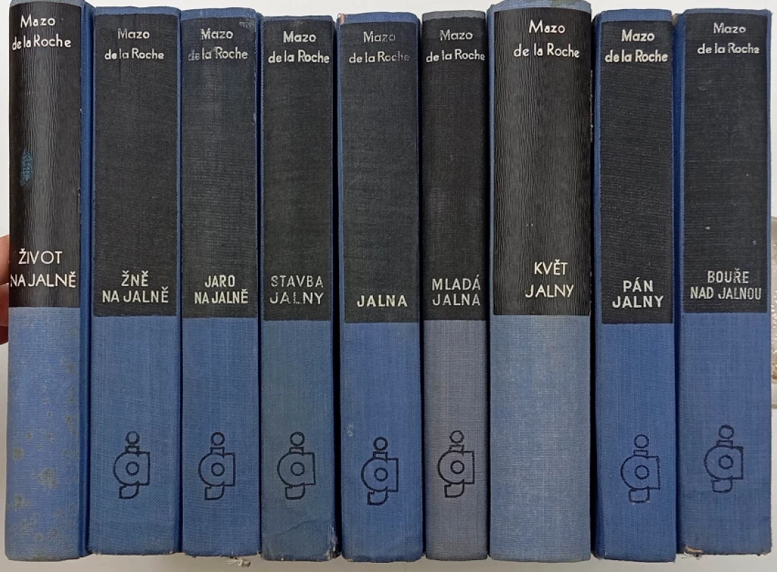 Levně KOMPLET Mazo de La Roche 9X Mladá Jalna + Pán Jalny + Žně na Jalně + Stavba Jalny + Jaro na Jalně + Život na Jalně + Jalna + Květ Jalny + Bouře nad...