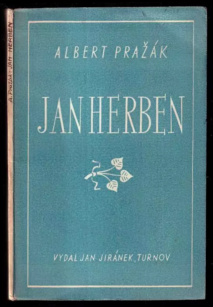Levně Jan Herben (Albert Pražák, 1937)