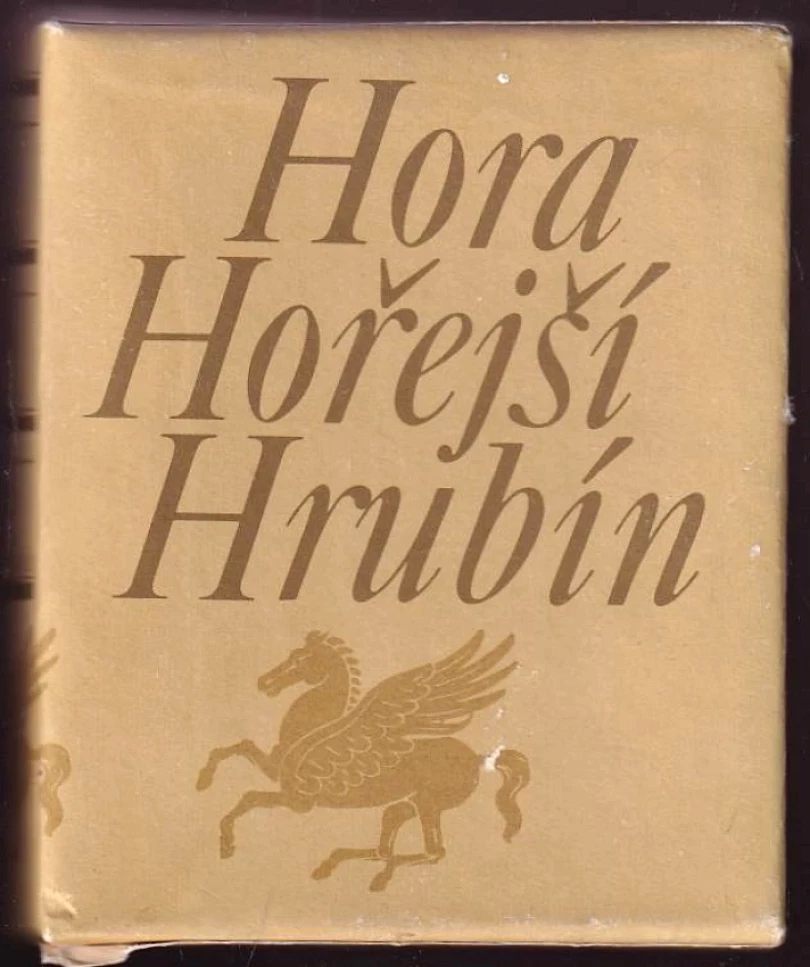 Levně KOMPLET Poezie 3X Jan houslista + Hudba na náměstí + Romance pro křídlovku (František Hrubín, 1983)