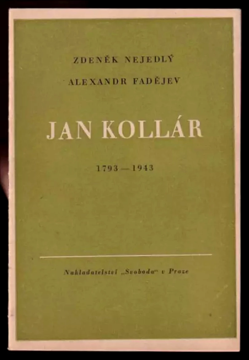 Levně Jan Kollár (Zdeněk Nejedlý, 1945)
