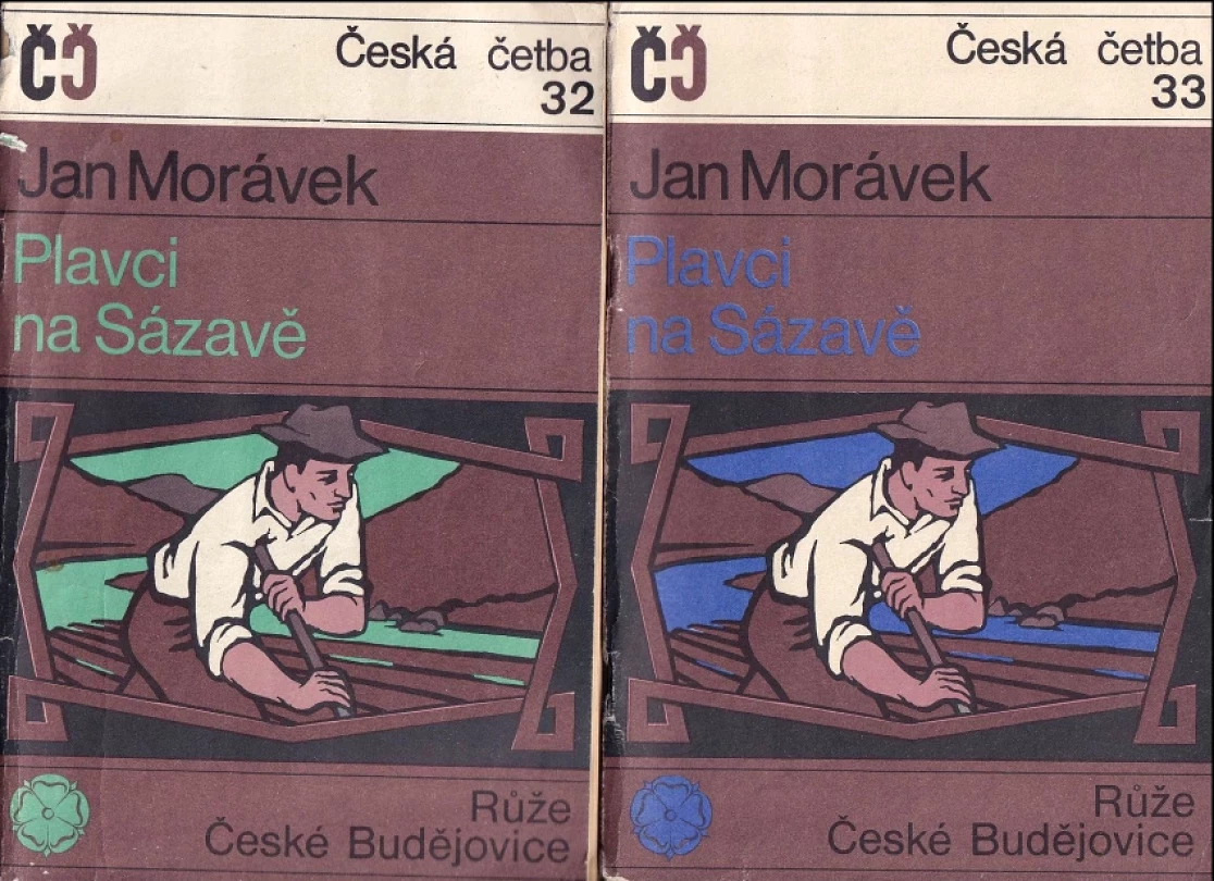 Levně Jan Morávek : Plavci na Sázavě VE DVOU SVAZCÍCH (Jan Morávek, 1970)