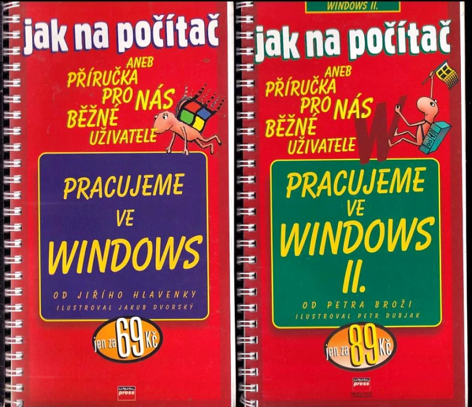 Jan na počítač: Pracujeme ve Windows I + II (Jiří Hlavenka, 2000)