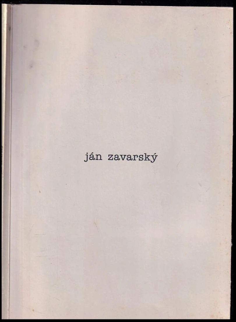 Ján Zavarský (Ján Zavarský, 1998)