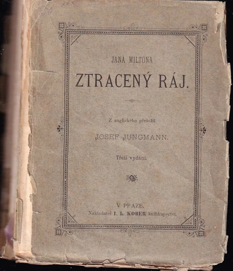 Jana Miltona Ztracený ráj (John Milton, 1873)