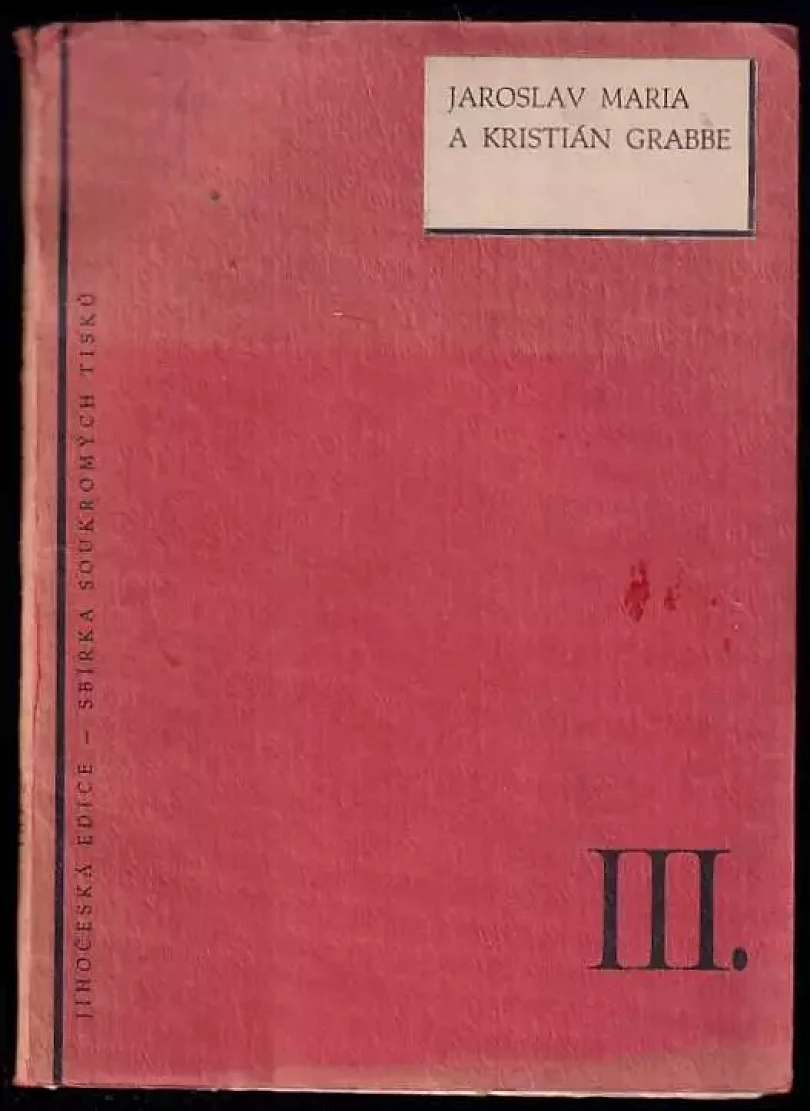 Levně Jaroslav Maria a Kristián Grabbe (Jaroslav Maria, 1940)