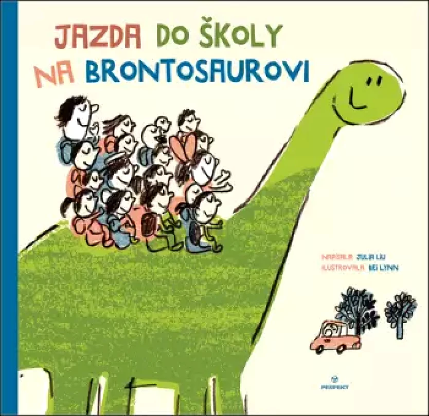Jazda do školy na brontosaurovi (Julia Liu, 2020)