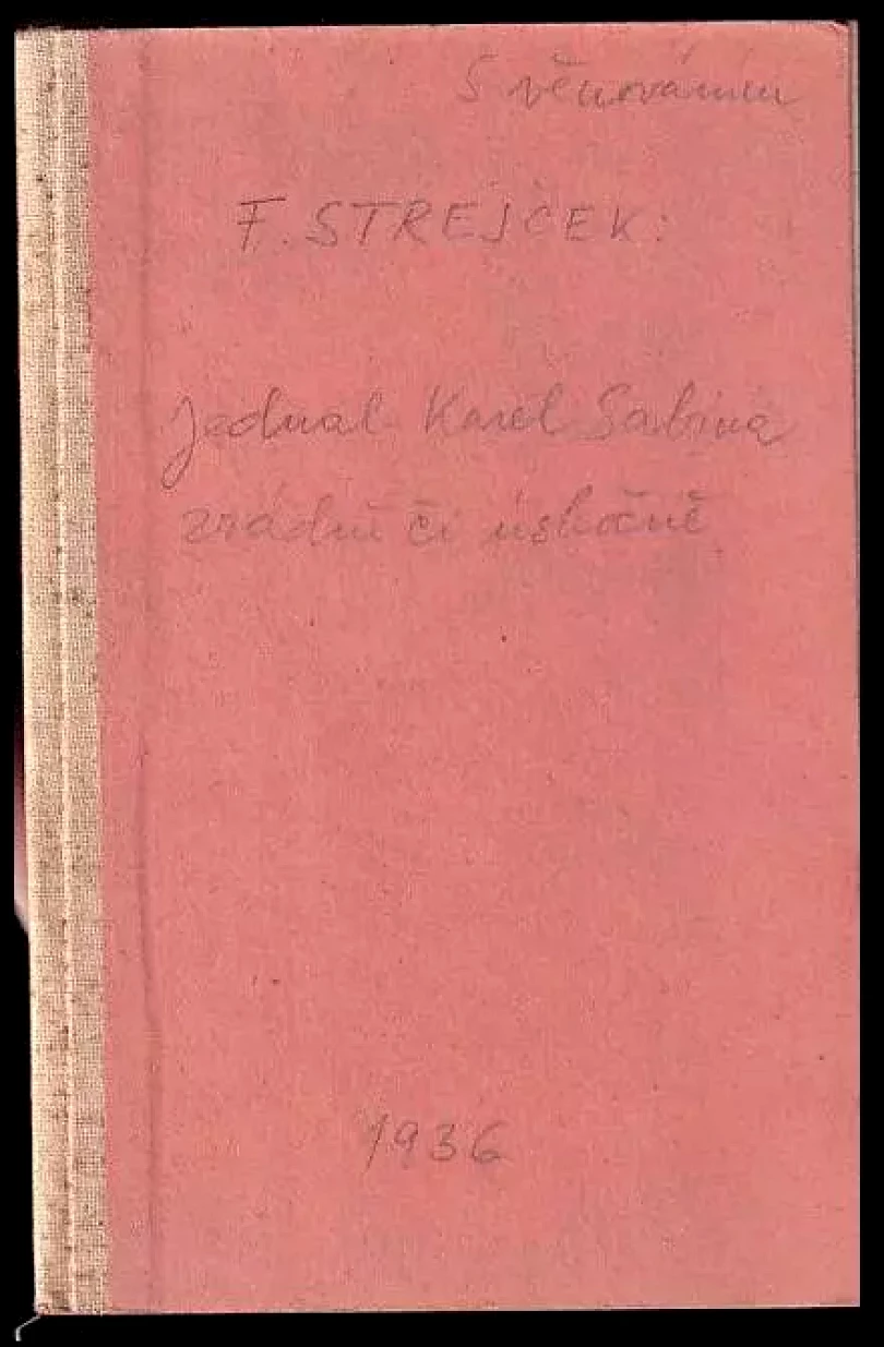 Levně Jednal Karel Sabina zrádně či úskočně? DEDIKACE FR. STREJČEK (Ferdinand Strejček, 1936)