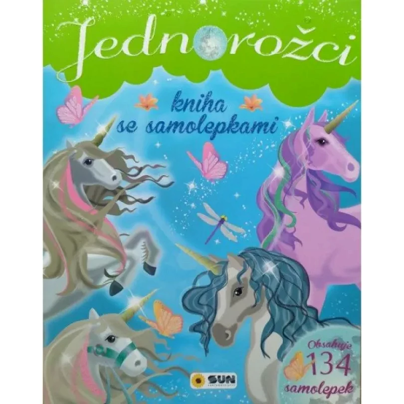 Levně Jednorožci se samolepkami (, 2023)