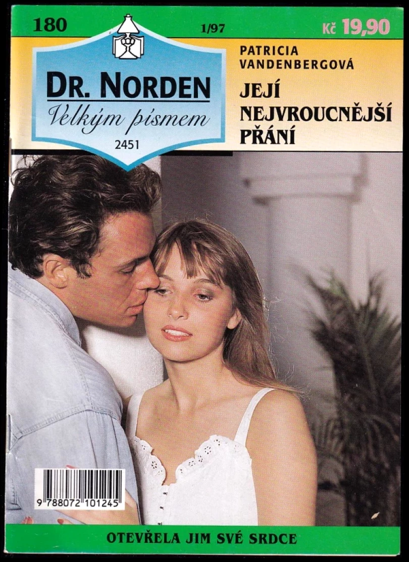 Levně Její nejvroucnější přání (Patricia Vandenberg, 1997)