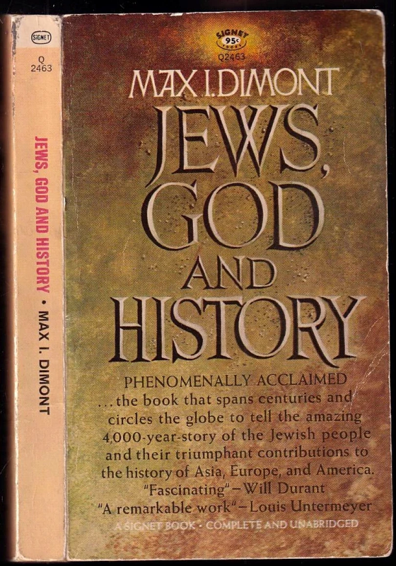 Levně Jews, God and History (Max I Dimont, 1962)