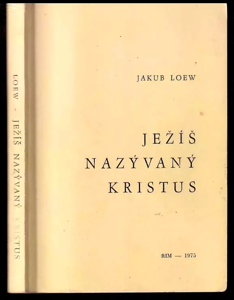 Ježíš nazývaný Kristus (Jacques Loew, 1975)