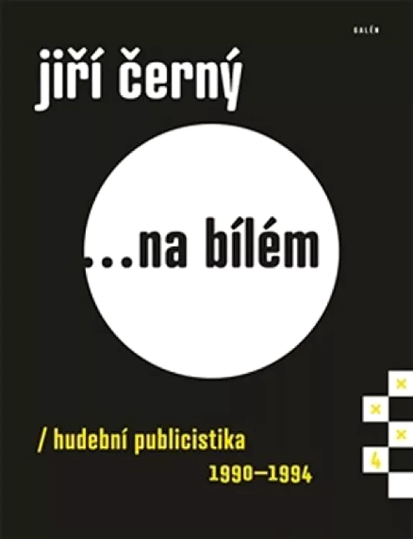 Levně Jiří Černý ...na bílém (Jiří Černý, 2017)