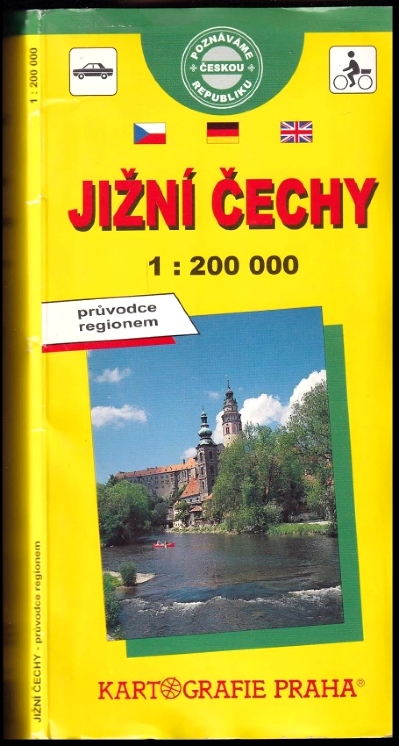 Levně Jižní Čechy [kartografický dokument] (, 1997)