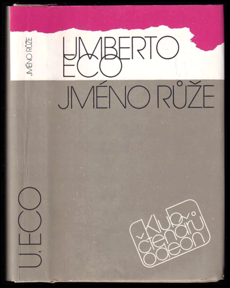 Jméno růže (Umberto Eco, 1988)
