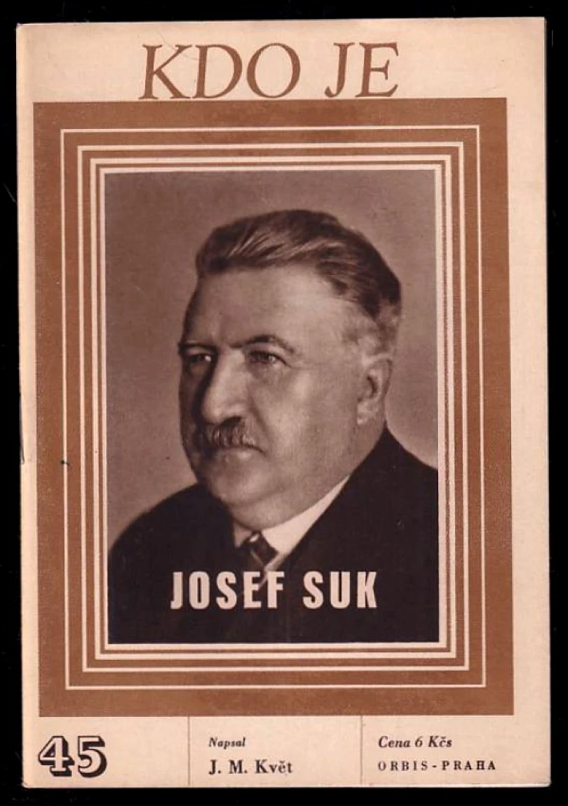 Levně Josef Suk (Jan Miroslav Květ, 1947)