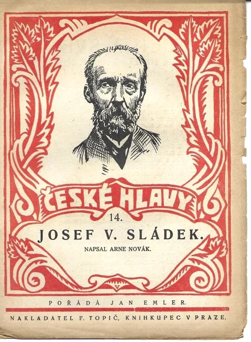 Levně Josef V. Sládek (Arne Novák, 1920)