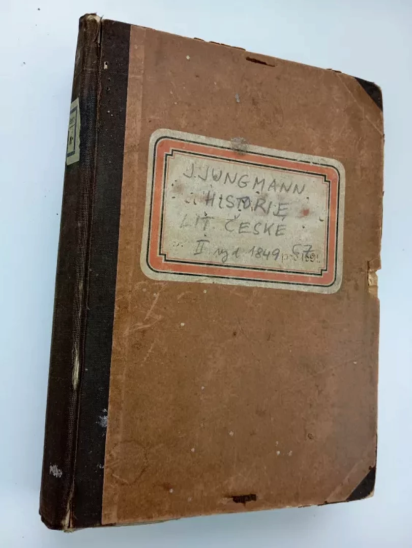 Levně Josefa Jungmanna Historie literatury české. Aneb: Saustawný přehled spisů českých s krátkau historií národu, oswícení a jazyka (Josef Jungmann, 184...