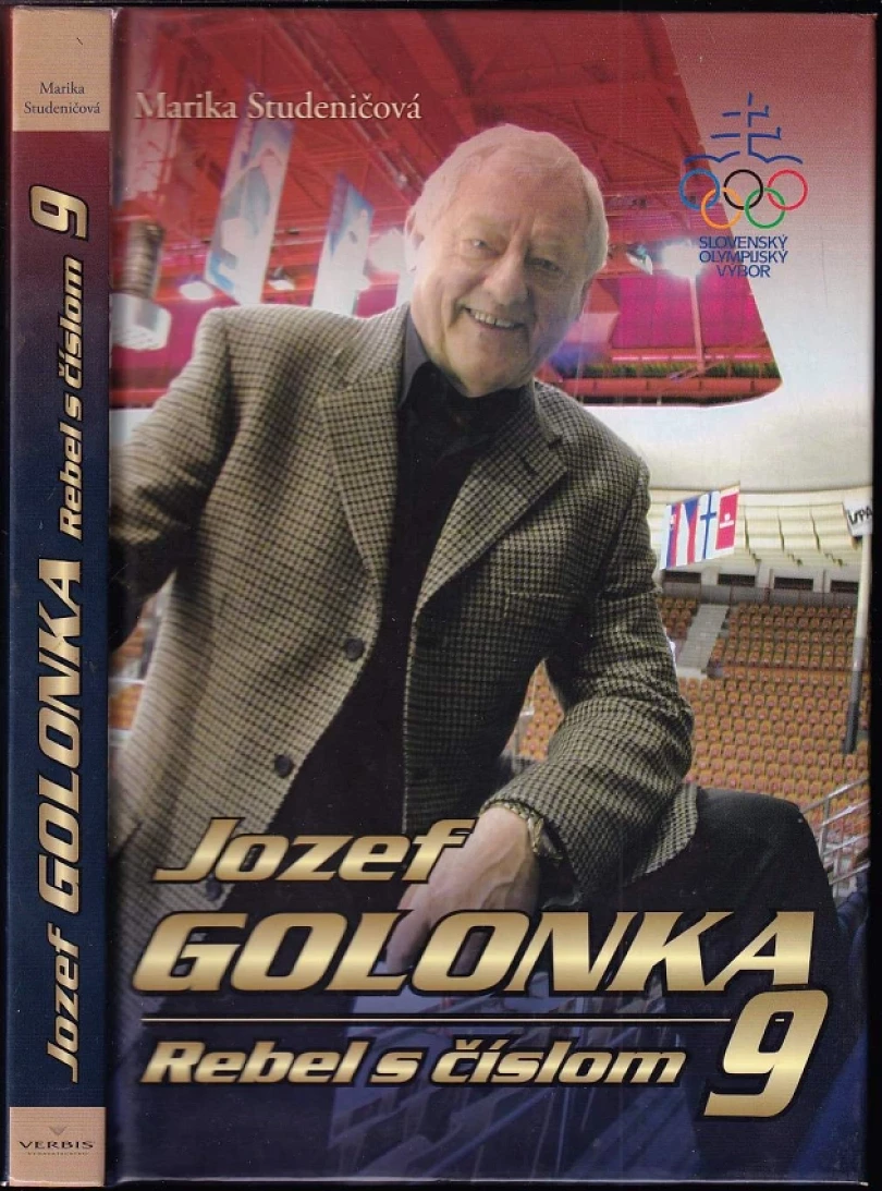 Jozef Golonka rebel s číslom 9 PODPIS MARIKA STUDENIČKOVÁ (Marika Eisler Studeničová, 2008)