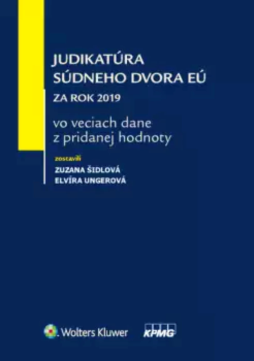 Levně Judikatúra Súdneho dvora EÚ (, 2020)