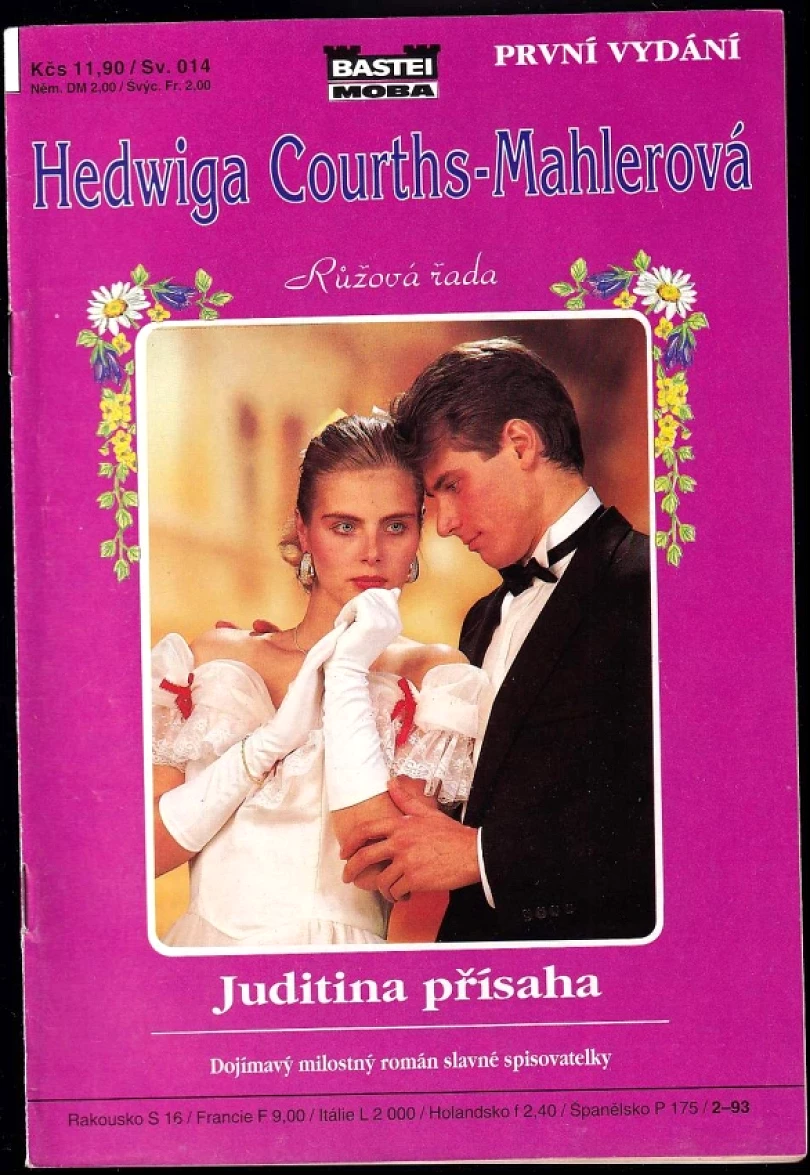 Levně Juditina přísaha (Hedwig Courths-Mahler, 1992)