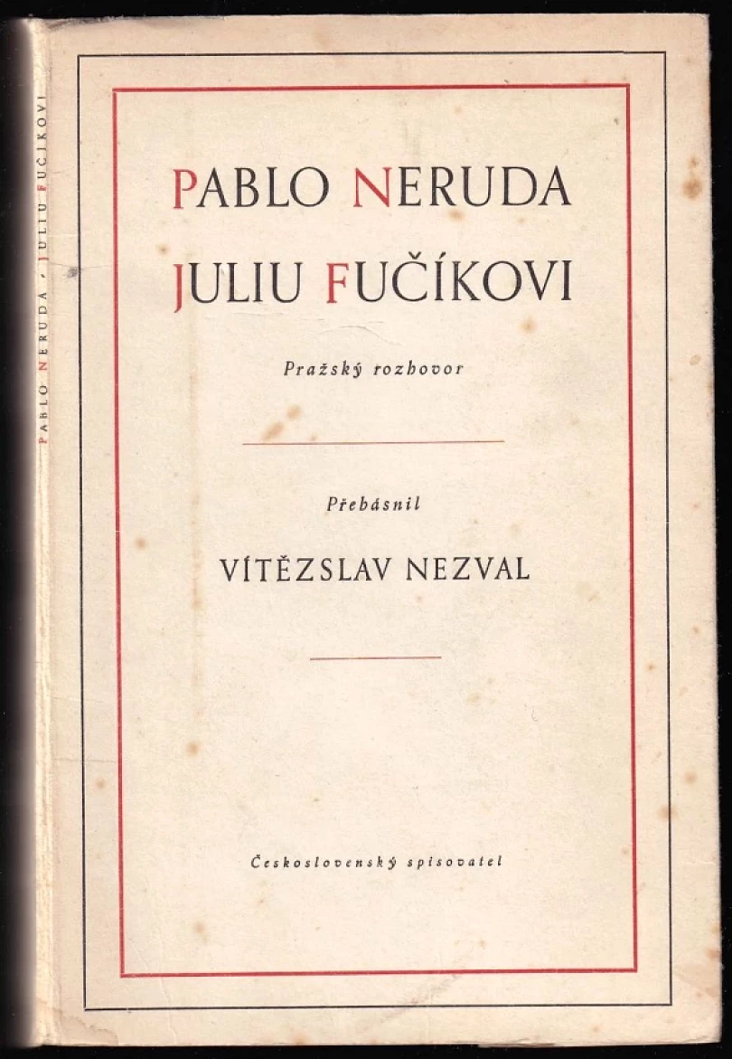 Levně Juliu Fučíkovi (Vítězslav Nezval, 1953)