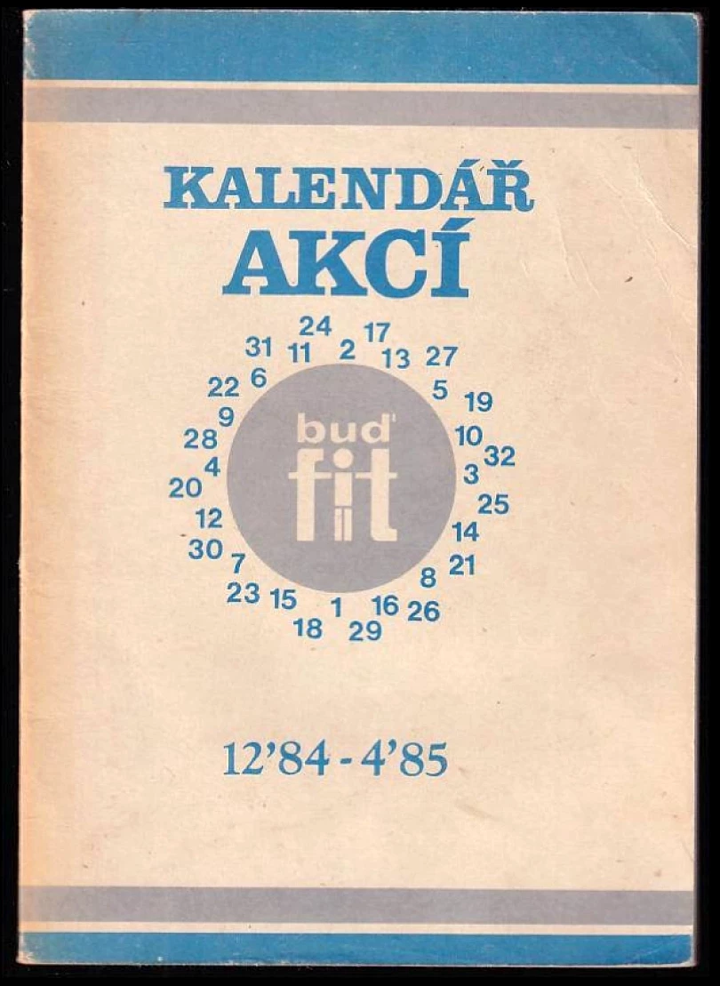 Kalendář akcí Buď fit (, 1984)