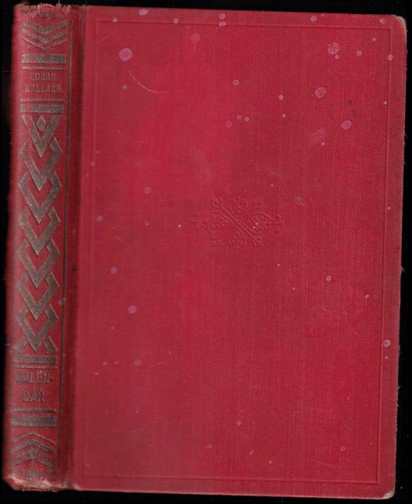 Levně Kalendář (Edgar Wallace, 1932)