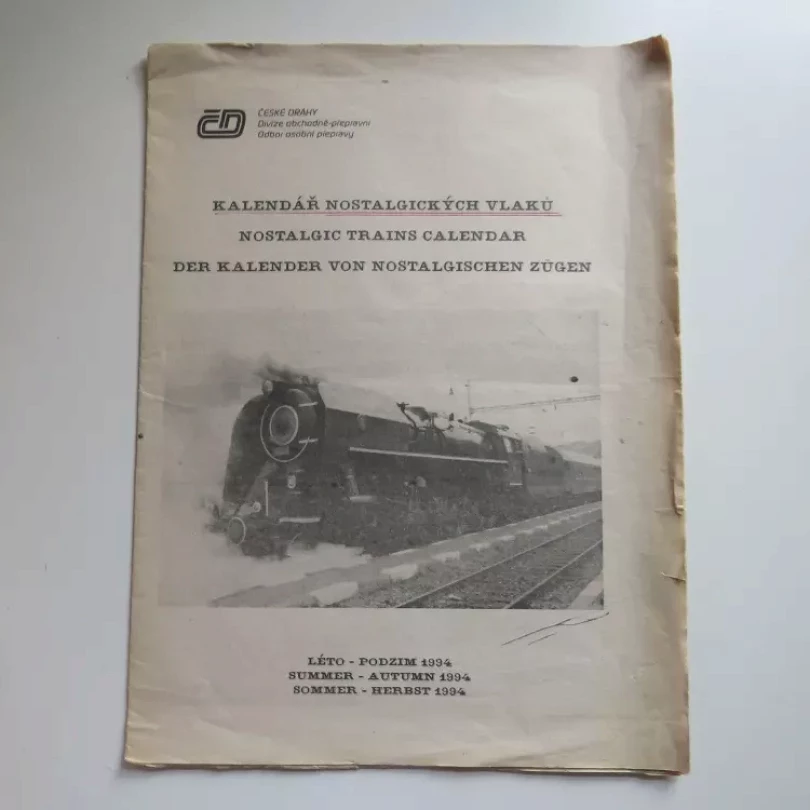 Kalendář nostalgických vlaků 1994 (, 1994)