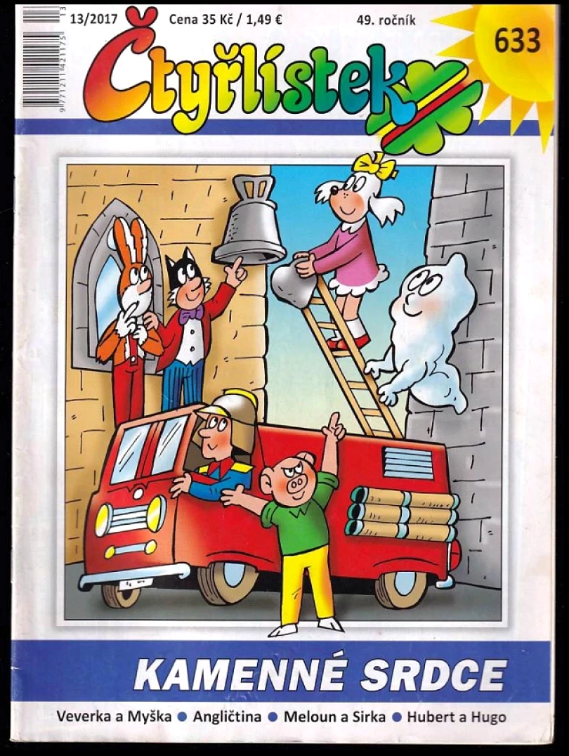 Kamenné srdce - Čtyřlístek 633 (Jaroslav Němeček, 2017)