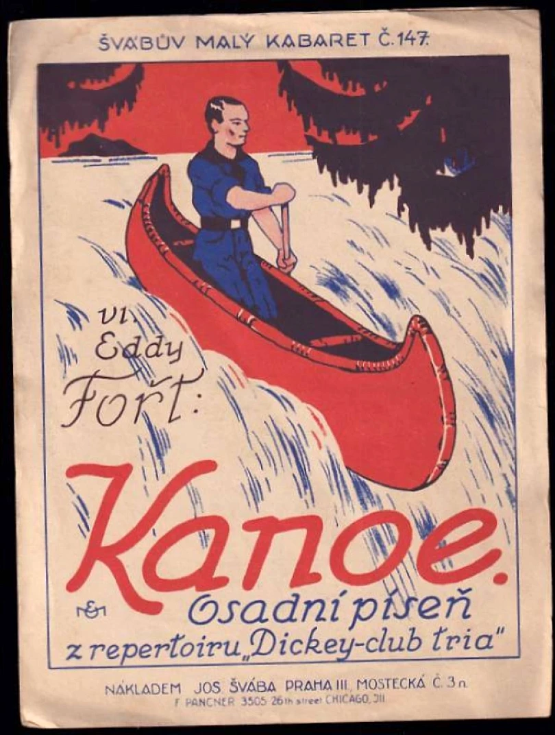 Kanoe (Vladimír Eddy Fořt, 1930)