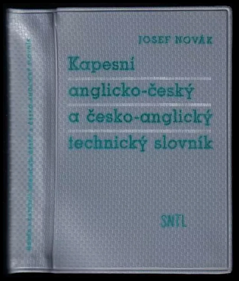 Kapesní anglicko-český a česko-anglický technický slovník (, 1958)