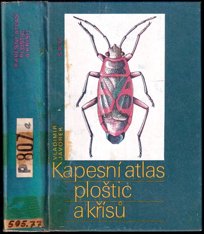 Kapesní atlas ploštic a křísů (Vladimír Javorek, 1978)