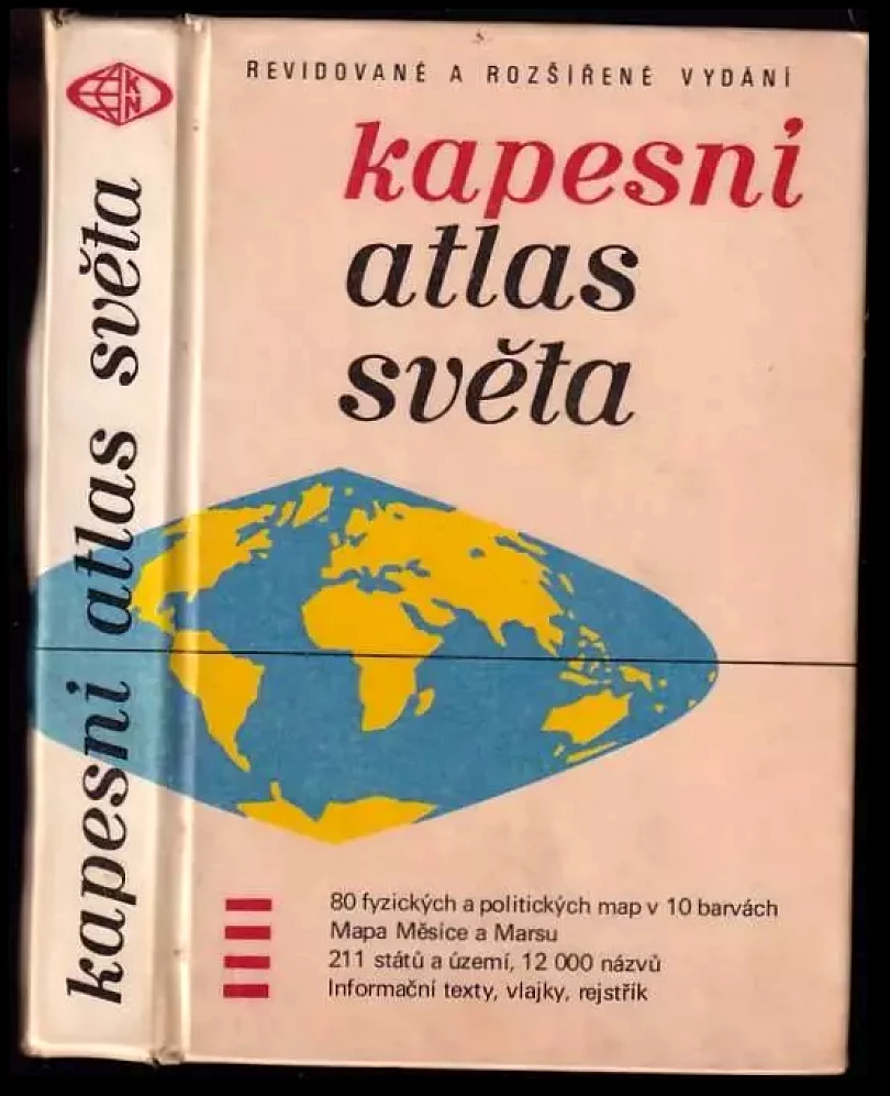 Kapesní atlas světa (Jaroslav Vinař, 1971)
