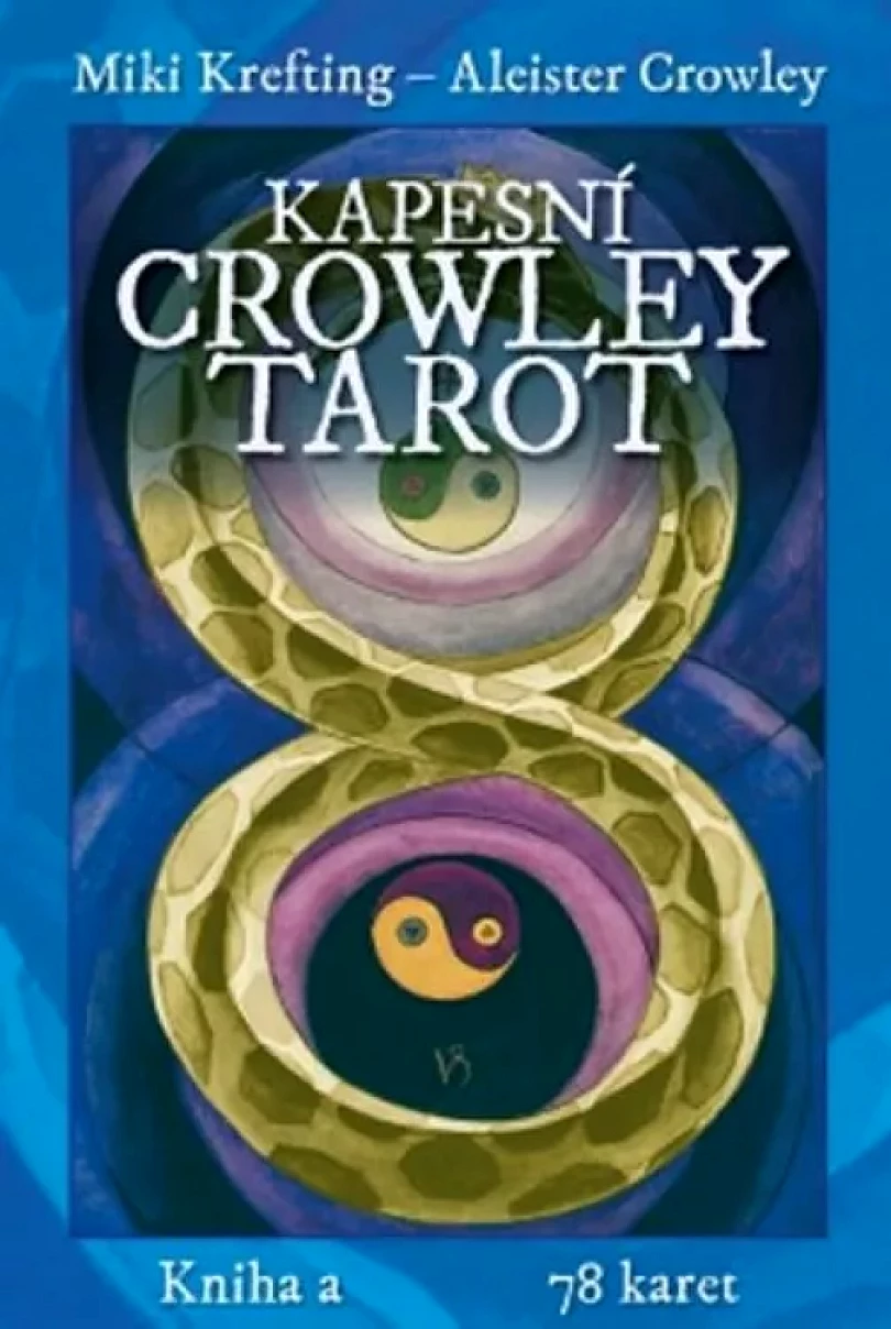 Kapesní Crowley tarot (Miki Krefting, 2019)