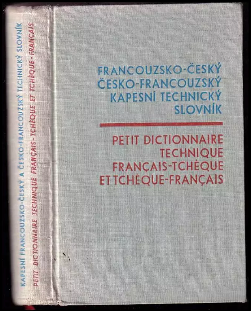 Kapesní francouzsko-český a česko-francouzský technický slovník (, 1964)