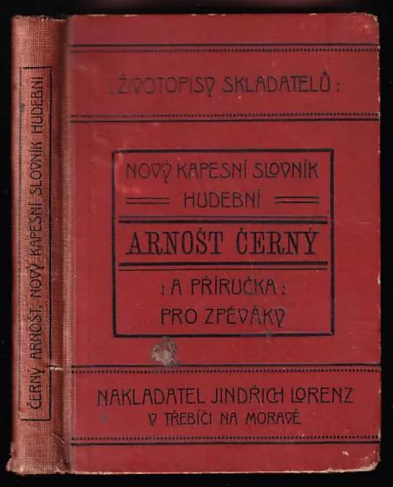 Kapesní hudební slovník (Arnošt Julius Černý, 1914)