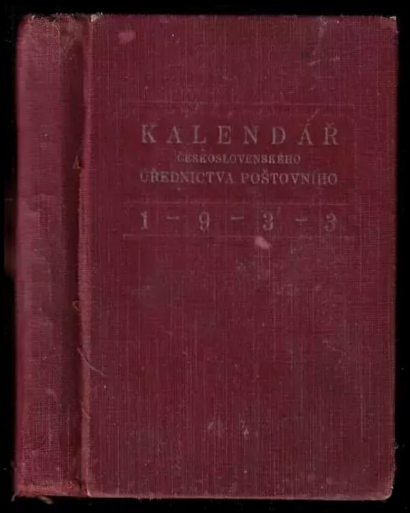 Levně Kapesní kalendář a zápisník českého úřednictva poštovního na rok 1933 - ročník IX. (, 1933)